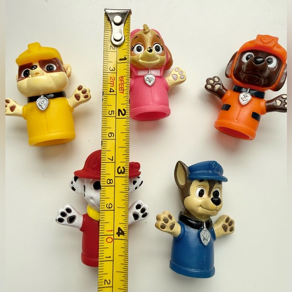 Paw Patrol Mini Finger Puppet Set - 5 pcs - Picture 5 of 6